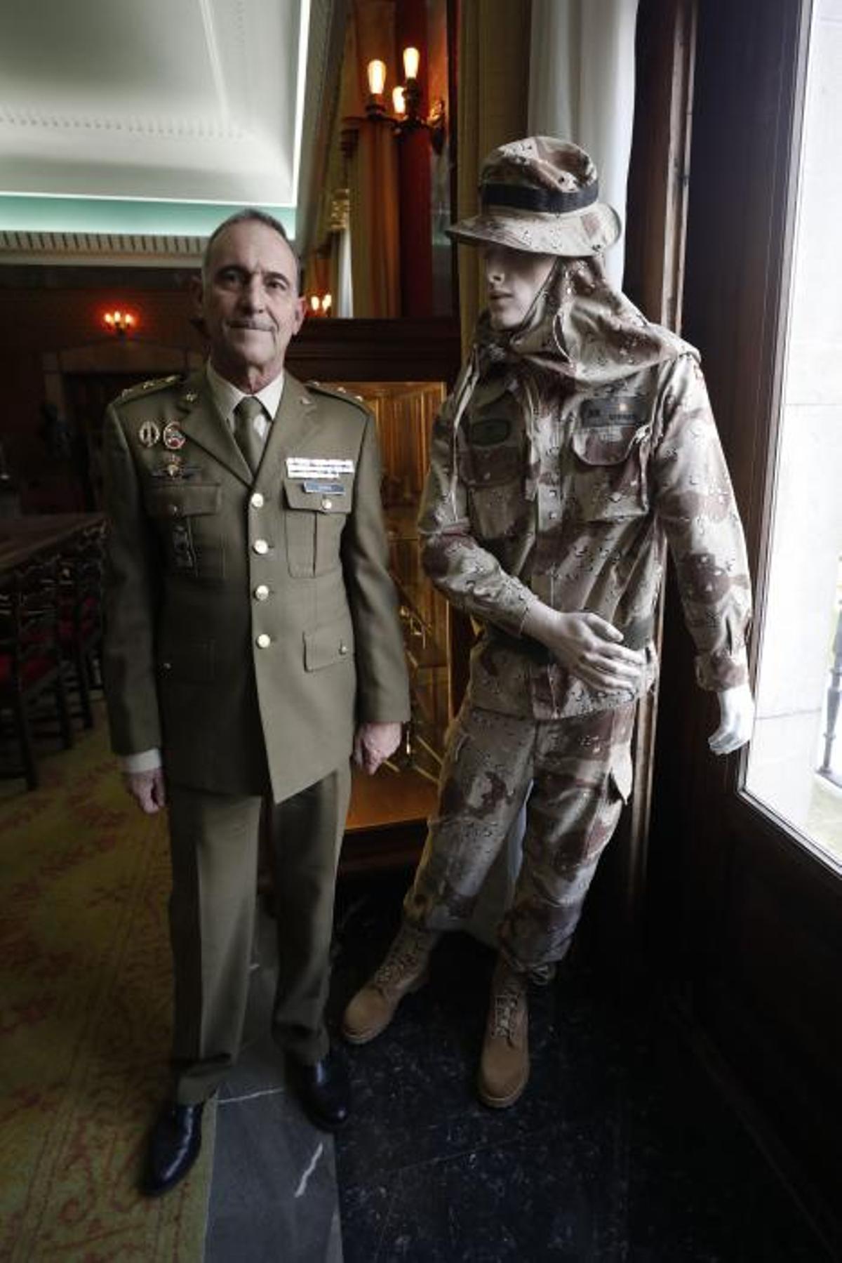 Exposición de uniformes militares