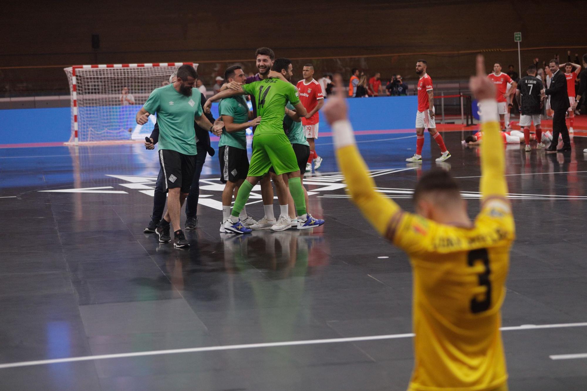 FOTOS | El Palma Futsal tumba al Benfica y luchará por ser campeón de la Champions
