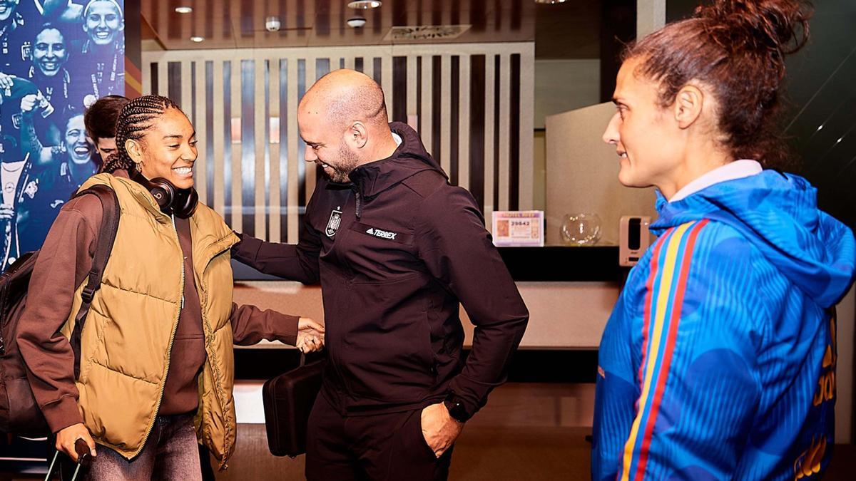 Primer día de Markel Zubizarreta en la RFEF