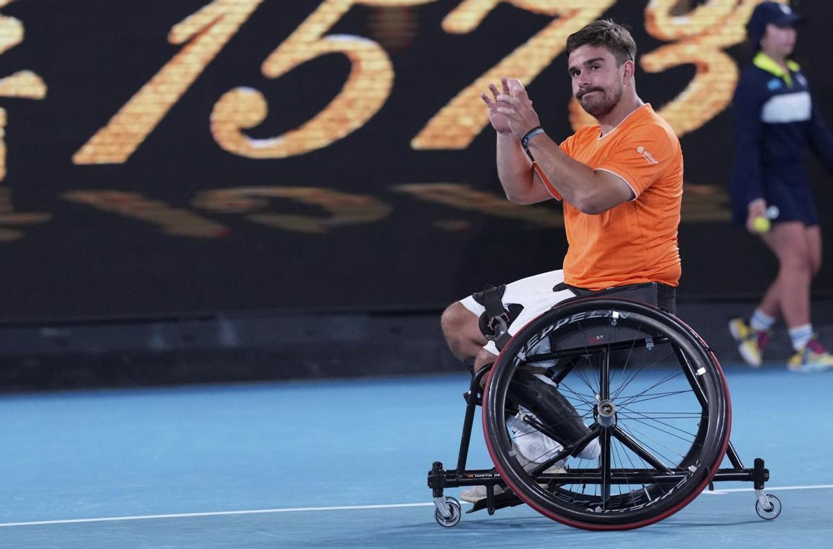 De la Puente,
a la conclusión
de la final.
| Aarón Favila