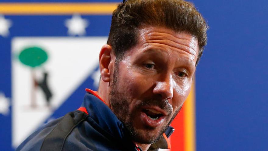 Simeone, sancionado hasta el final de la Liga