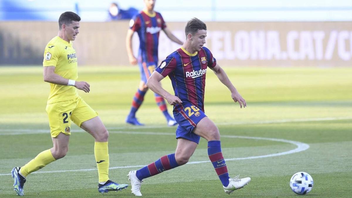 El Barcelona B ha derrotado al Villarreal B por 3-2.