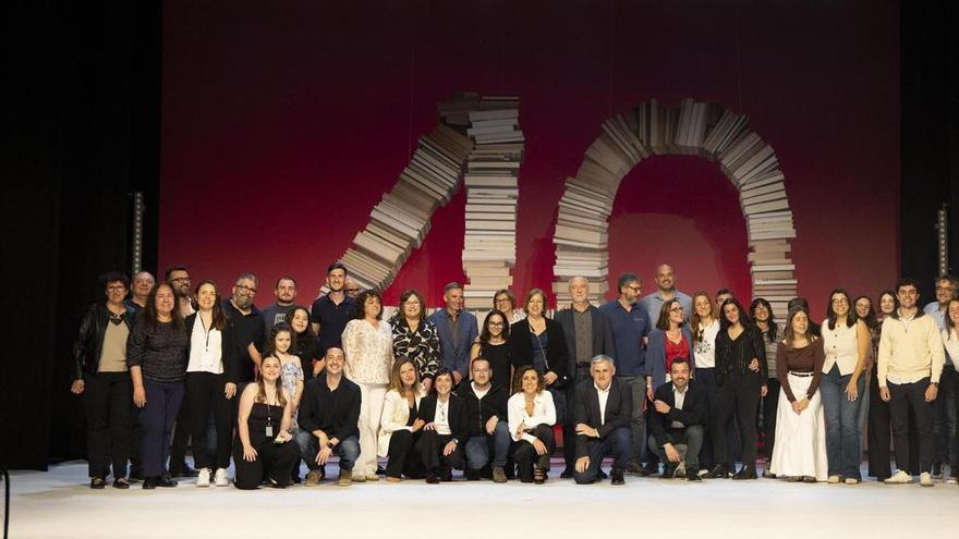 Así ha sido el 40 aniversario de Edicions Bromera de Alzira