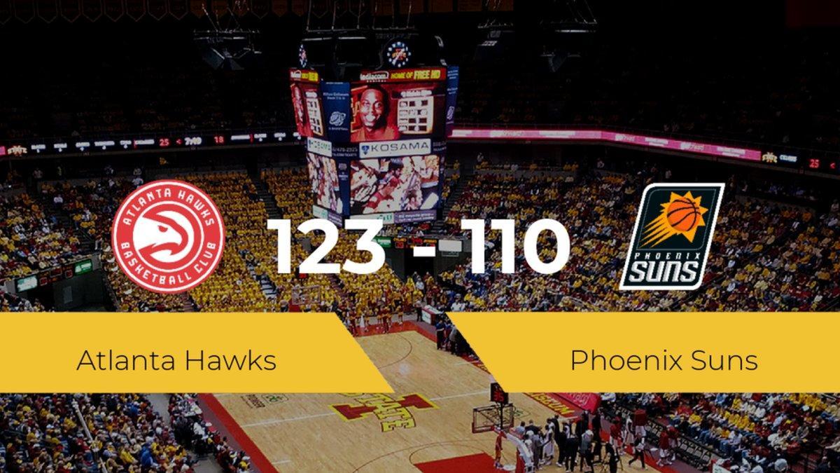 Atlanta Hawks derrota a Phoenix Suns (123-110)