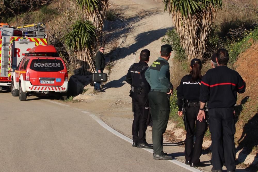 Operación de rescate de un niño de 2 años en un pozo de Málaga