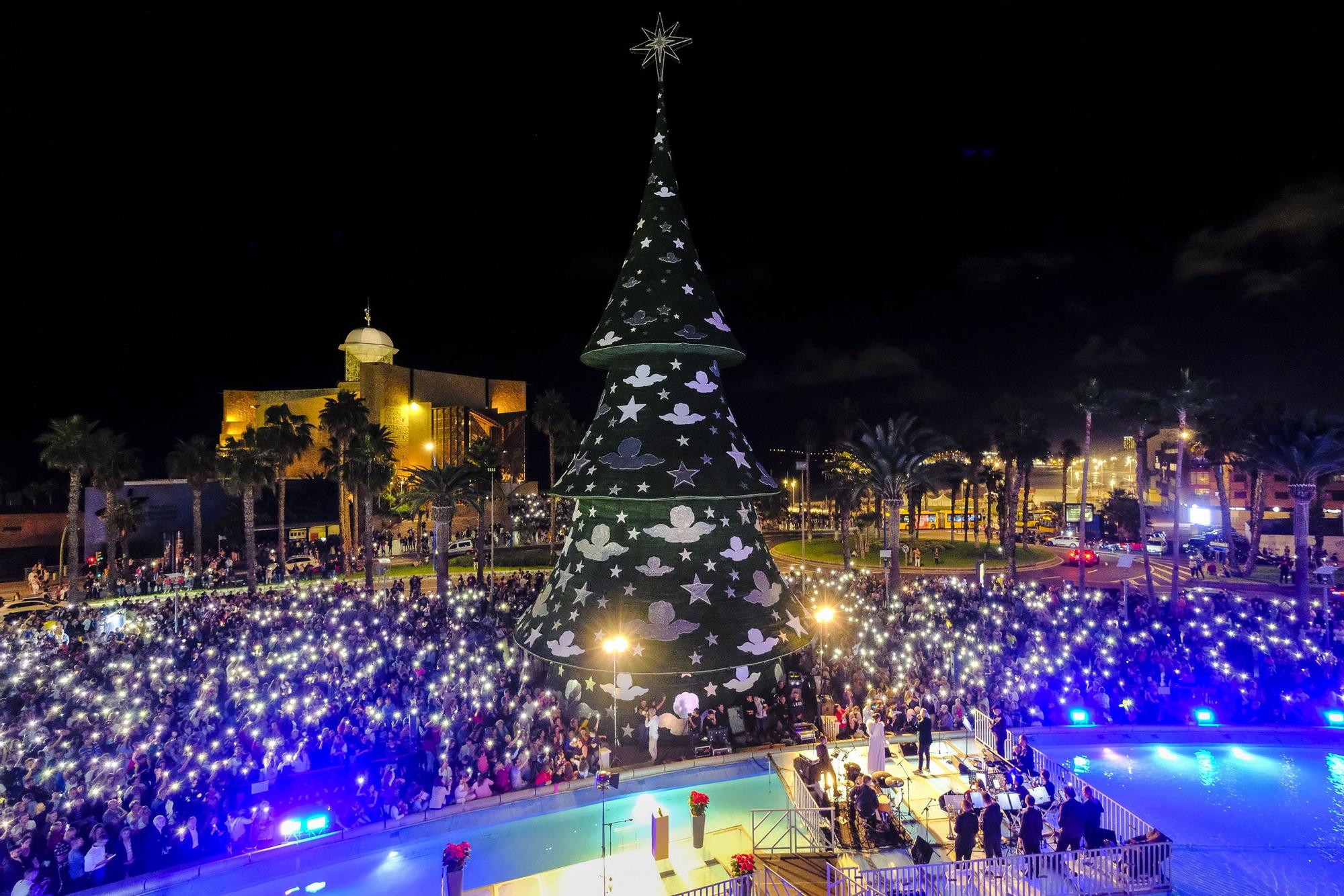 Encendido de navidad de Las Arenas y/o Alisios