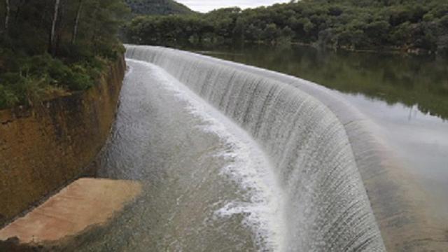 Imatge de l’embassament de Foix. | GEMMA SÁNCHEZ / ACN