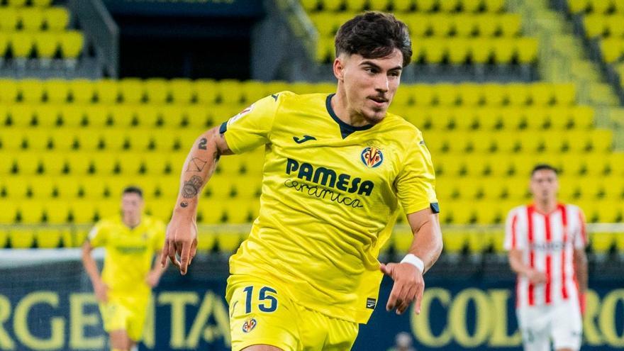 Marcos Sánchez: «Estoy muy contento porque he cumplido un sueño de debutar en el Villarreal B»