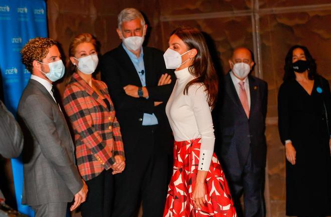 David Bisbal y la reina Letizia coinciden en el 75º aniversario de la fundación de UNICEF