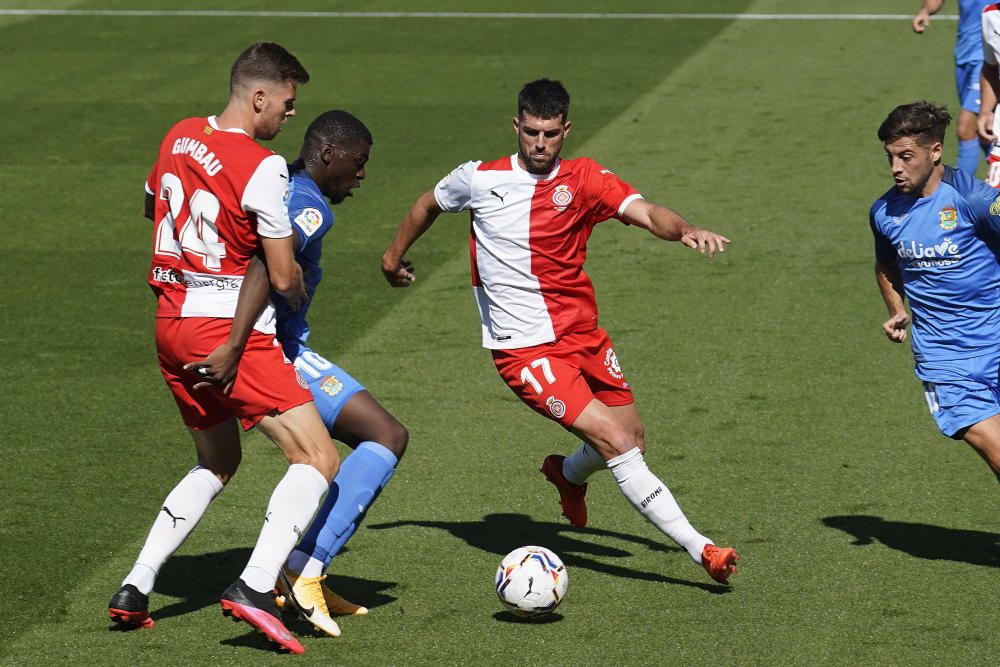 El Girona - Fuenlabrada en imatges