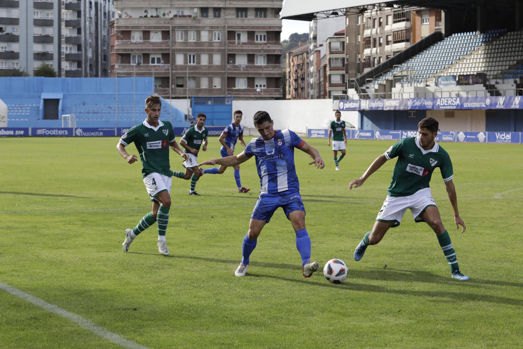 Las imágenes de la primera jornada de los asturianos en Segunda RFEF