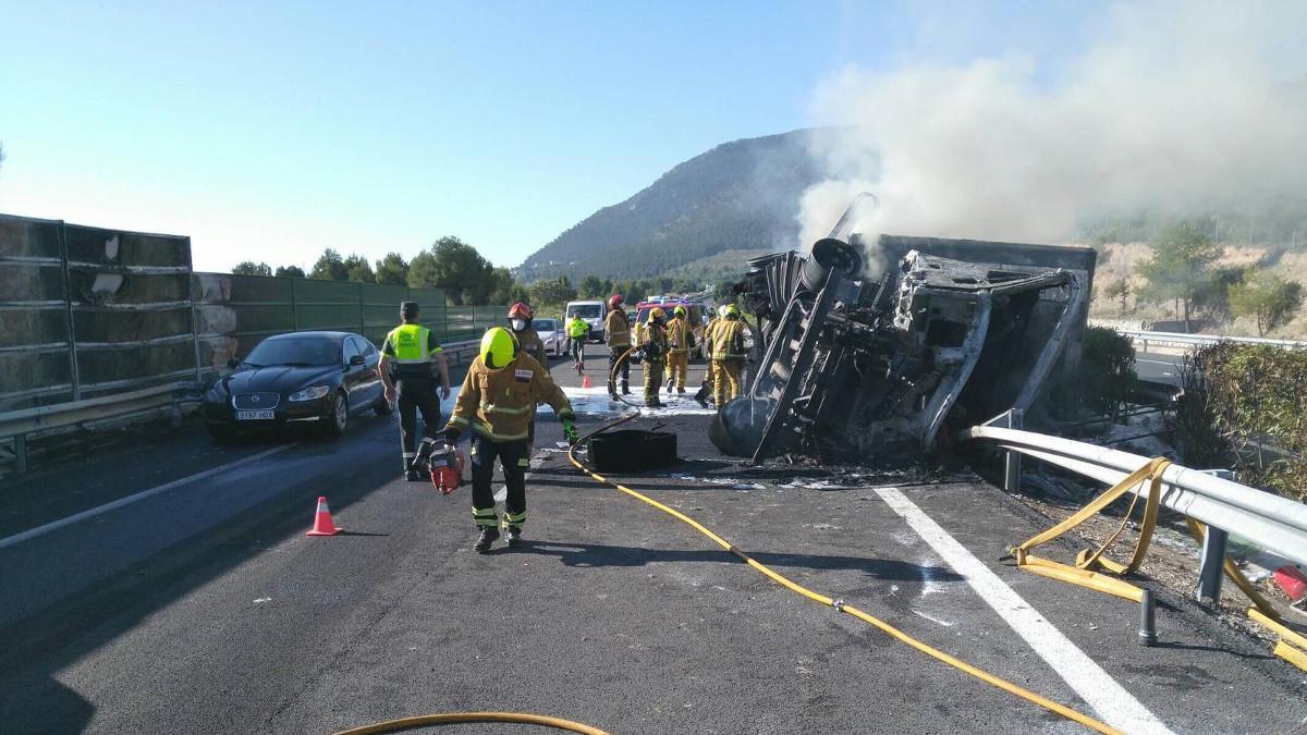 Imagen de archivo de un accidente.