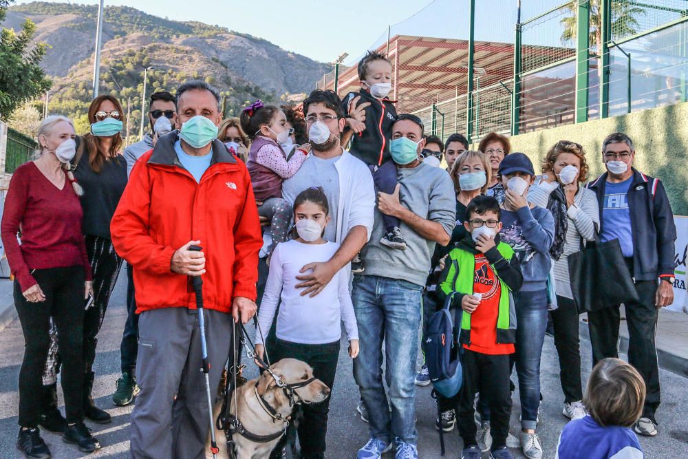 Carrera "OriMuela" y protesta de vecinos de Montep