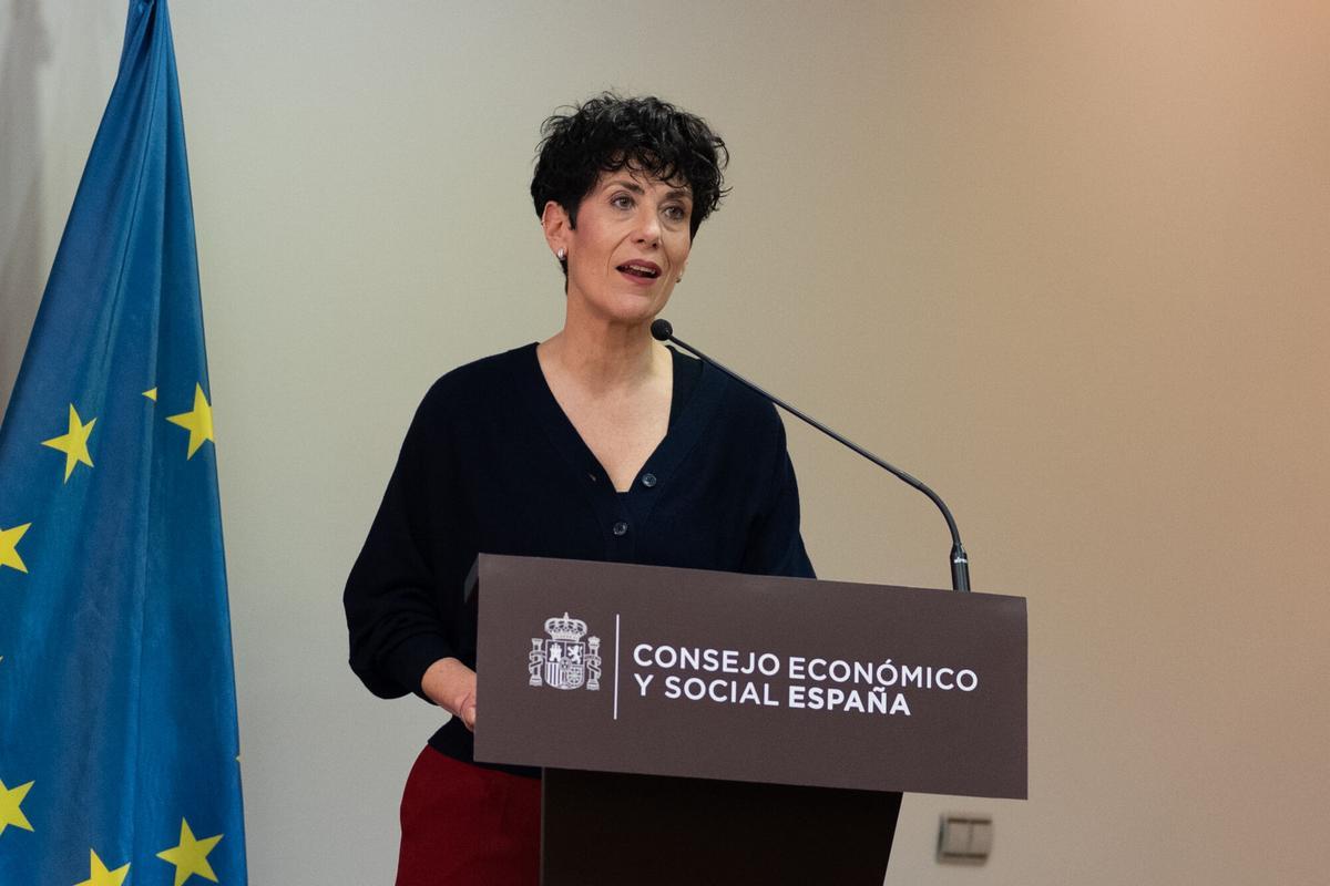 La ministra de Inclusión, Seguridad Social y Migraciones, Elma Saiz