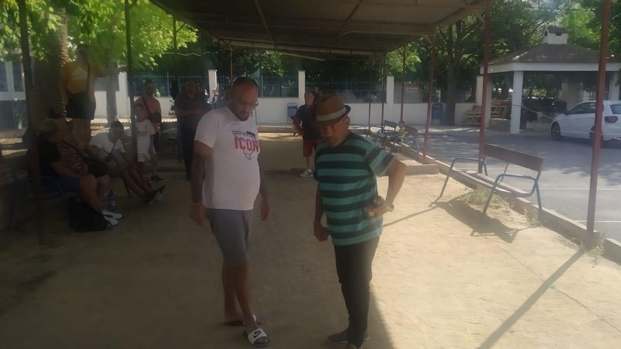 Los reyes de la petanca en Jumilla