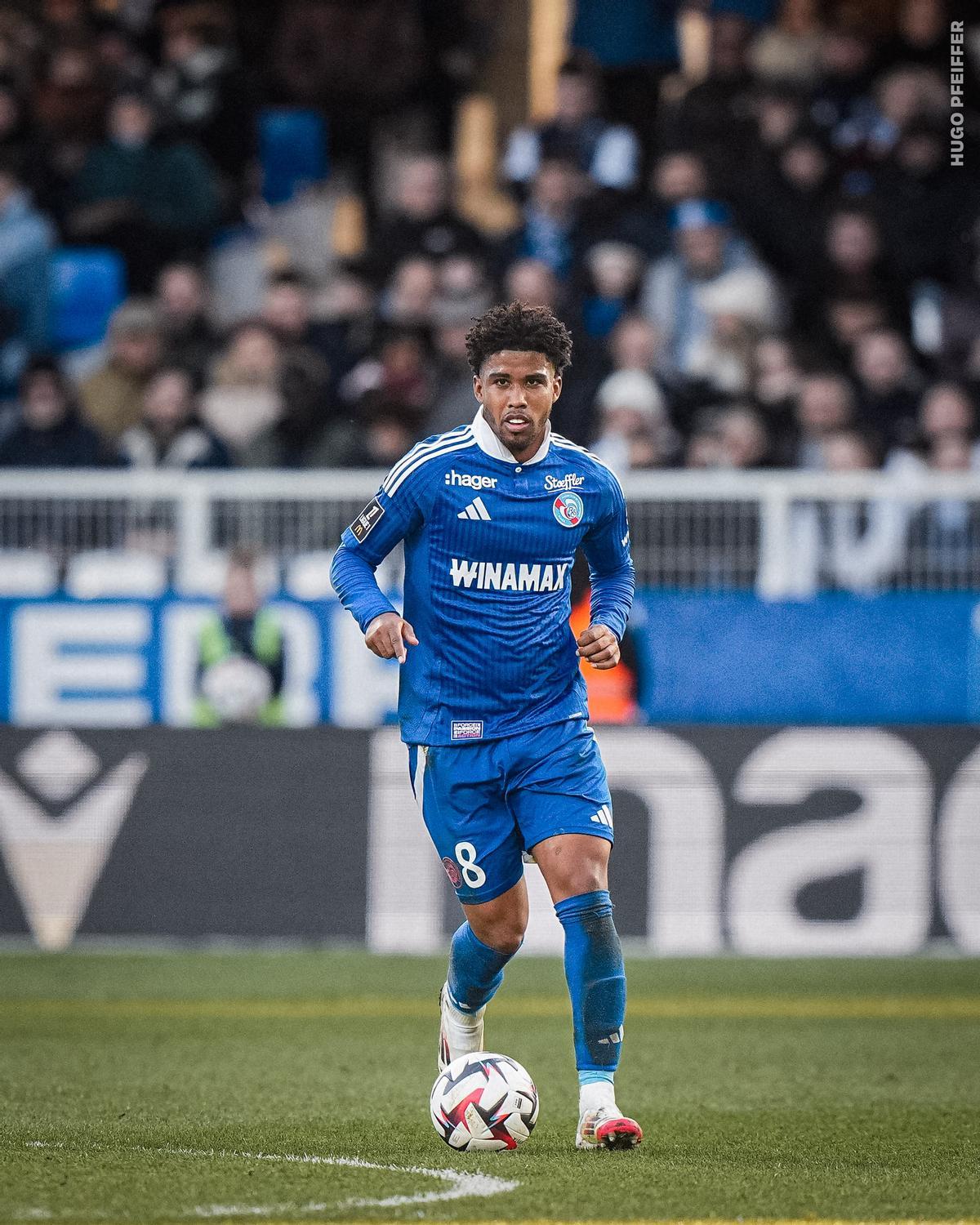 Andrey Santos, una de las perlas del Estrasburgo