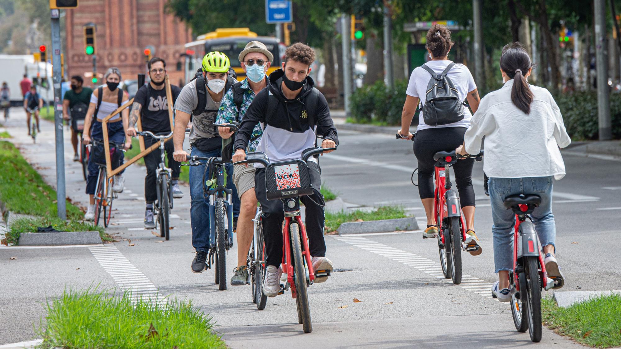 bicicletas paseo de sant joan