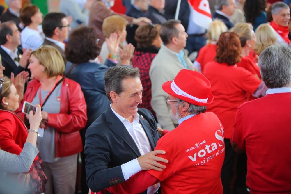 Acto de Pedro Sánchez en Burjassot