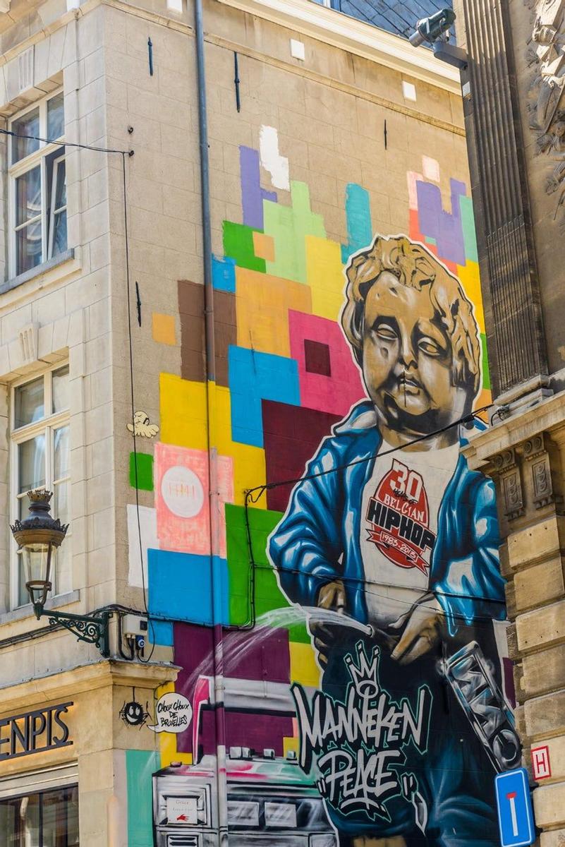 Arte urbano en Bruselas