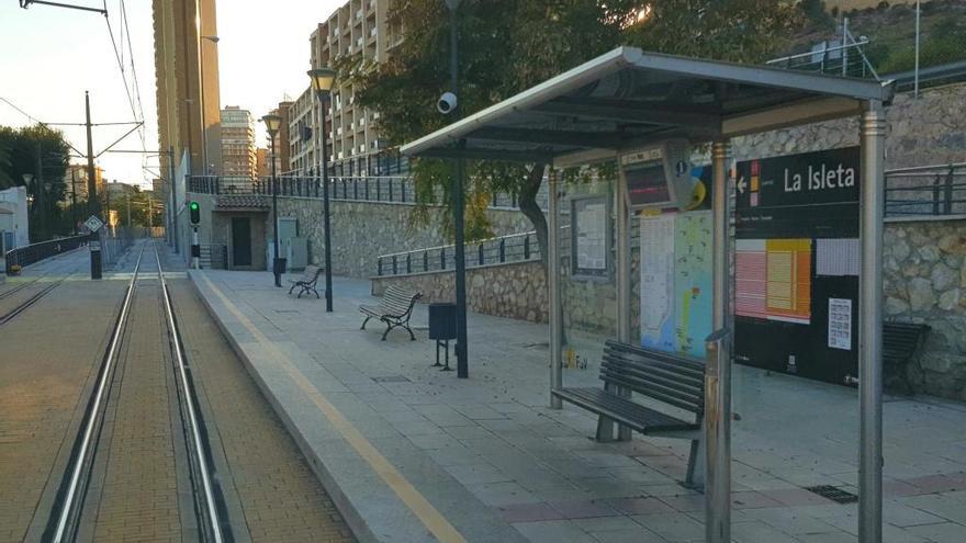 FGV reabre este jueves la parada de La Isleta del TRAM de Alicante