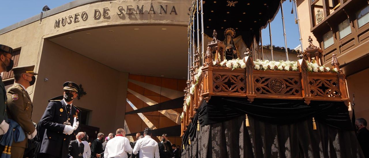 Último paso que ha salido en procesión desde el actual Museo de Semana Santa de Zamora