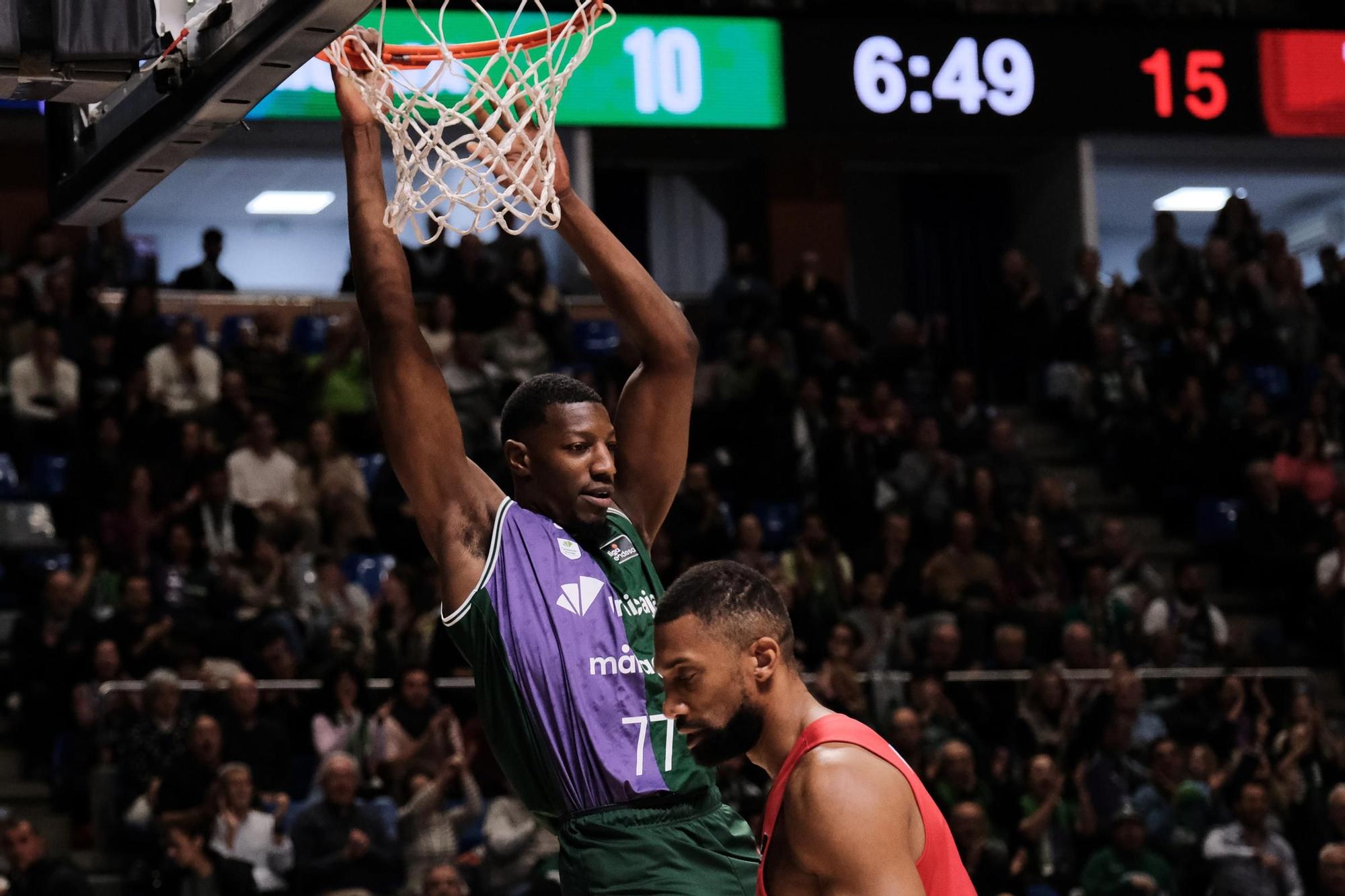 El Unicaja - Basquet Girona de la Liga Endesa, en fotos