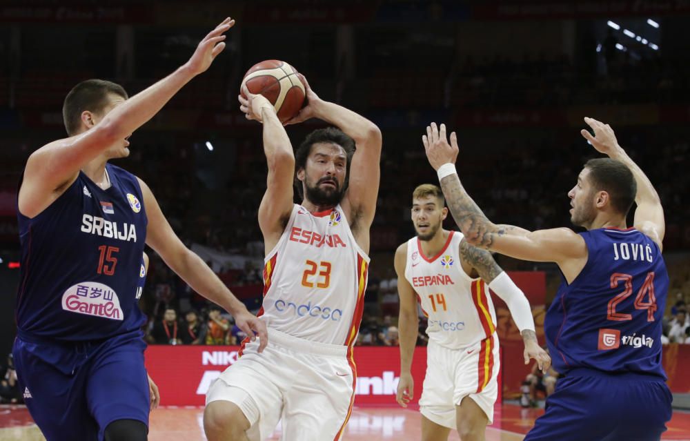 Mundial de baloncesto: España - Serbia