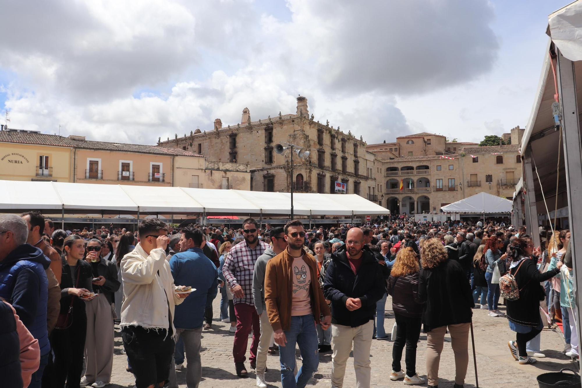 Primera jornada de la Feria Nacional del Queso de Trujillo