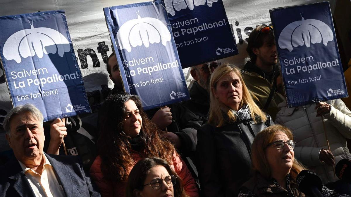 Los vecinos de la Casa Fajol, en pie de guerra.