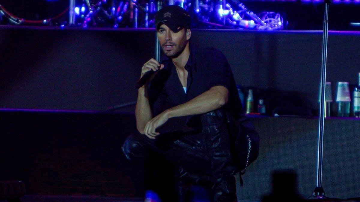 Enrique Iglesias, en su concierto en el WiZink Center de Madrid