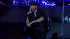 Enrique Iglesias, en su concierto en el WiZink Center de Madrid. 