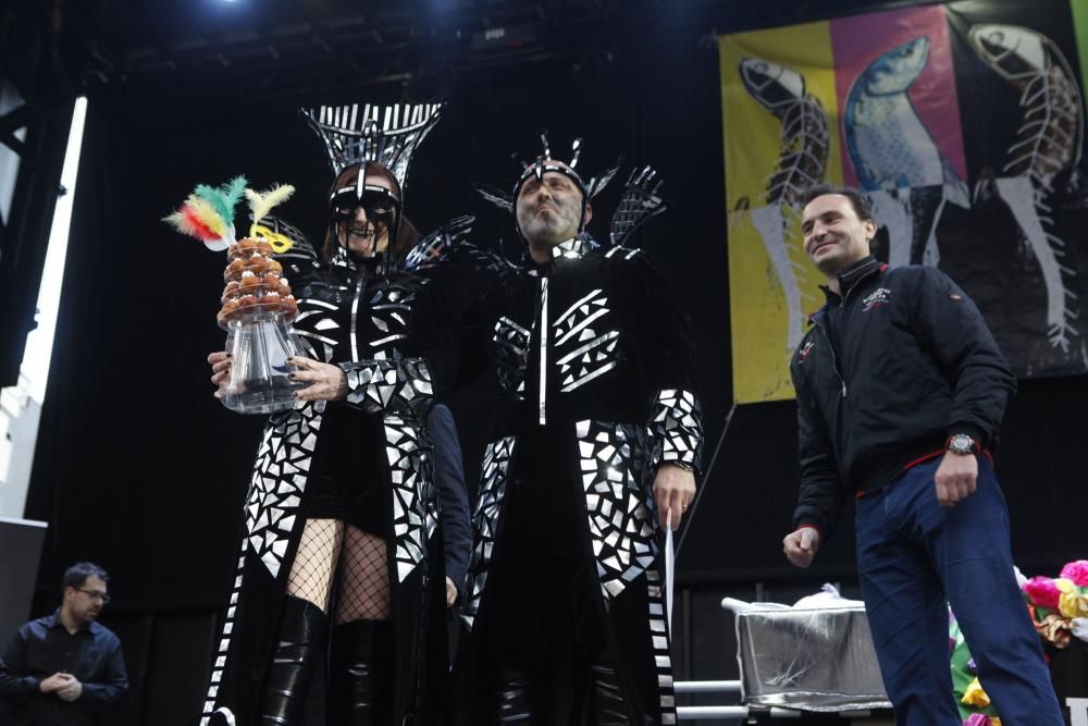 Entrega de premios del Antroxu de Gijón