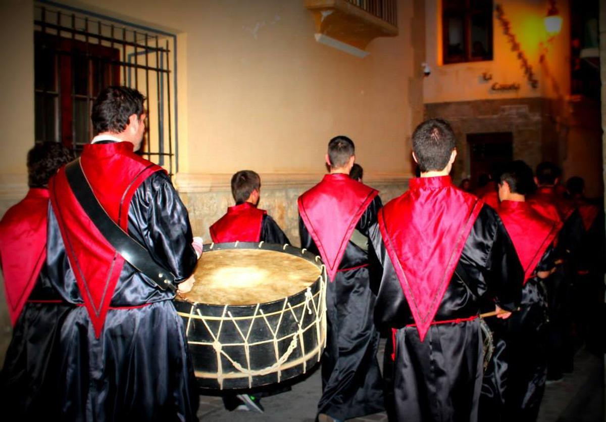 Procesion en Mora de Rubielos.