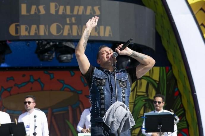 24.02.19. Las Palmas de Gran Canaria. Carnaval 2019. Carnaval de día en el Parque de Santa Catalina, concierto de Manny Manuel . Foto Quique Curbelo  | 24/02/2019 | Fotógrafo: Quique Curbelo