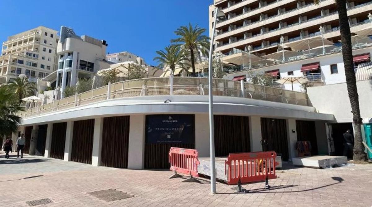 Der neue Social Club am Paseo Marítimo.
