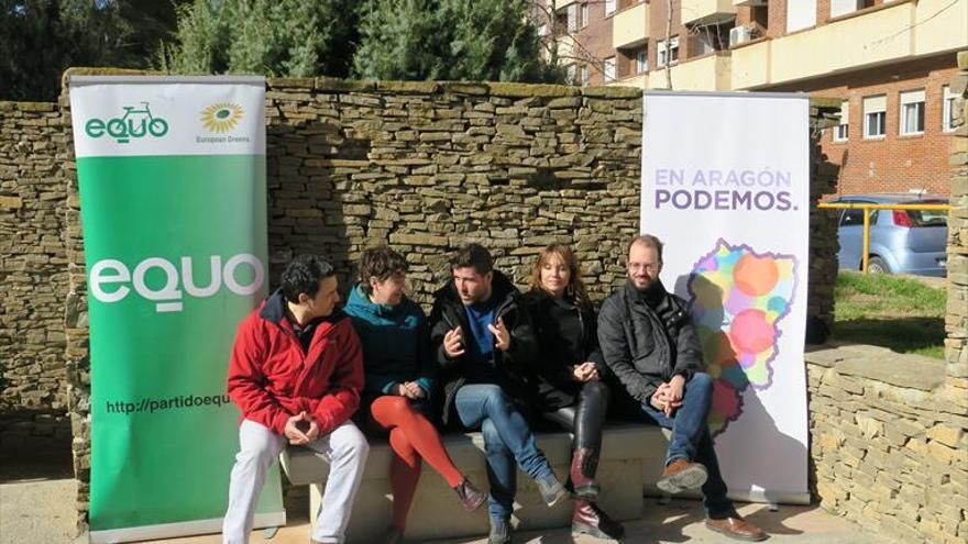 Podemos y Equo de Huesca concurrirán juntos a las próximas elecciones