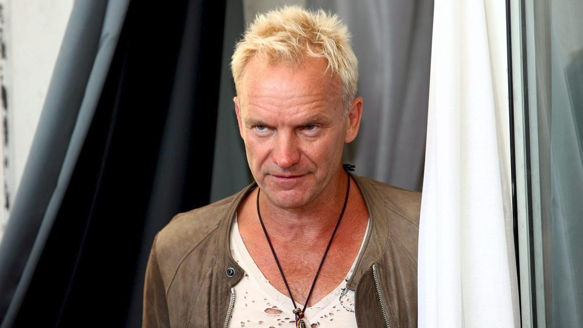 Sting, en una foto d&#039;arxiu