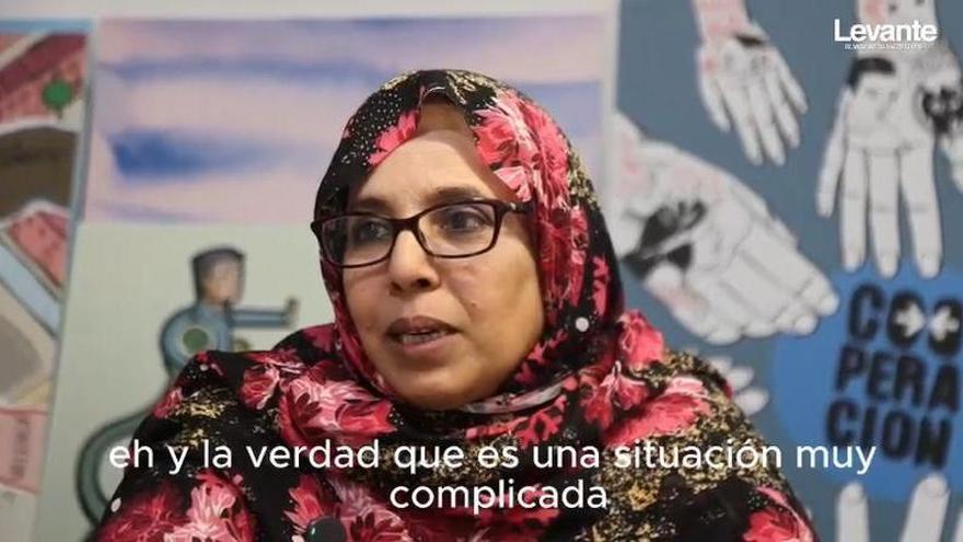 Fatma El Mehdi, ministra saharaui desde los campos de refugiados: “Podemos estar orgullosos de tener un Estado, aunque esté en el exilio"