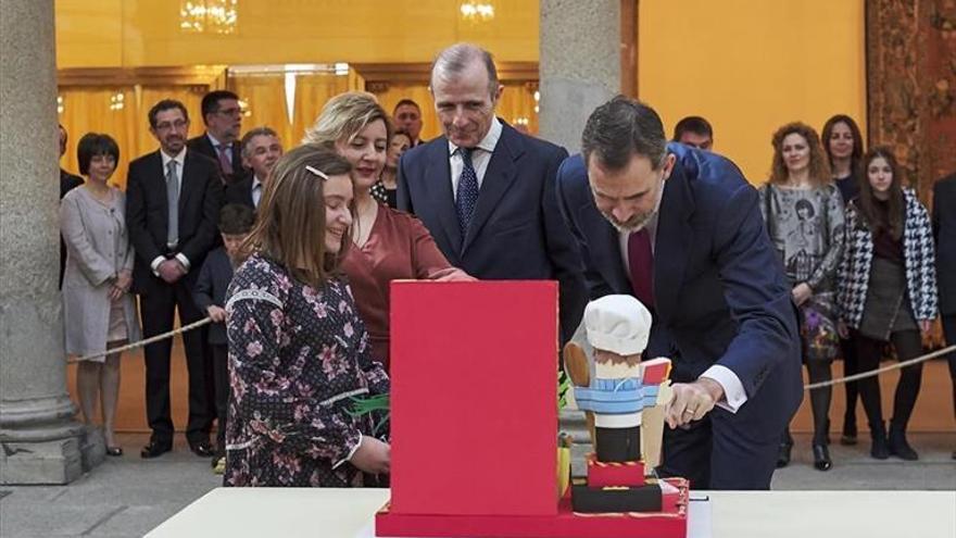 Irene Palacios arranca una sonrisa a Felipe VI con su ‘Masterchef Rey’