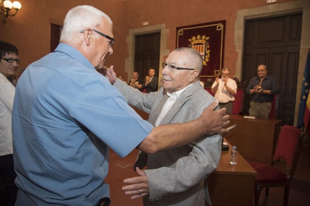 Acte per lliurar a Josep Rueda la medalla de la Ciutat al mèrit Cívic