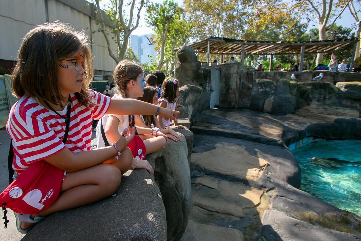 Fiesta solidaria de EL PERIÓDICO en favor de Aprenem Autisme en el Zoo de Barcelona