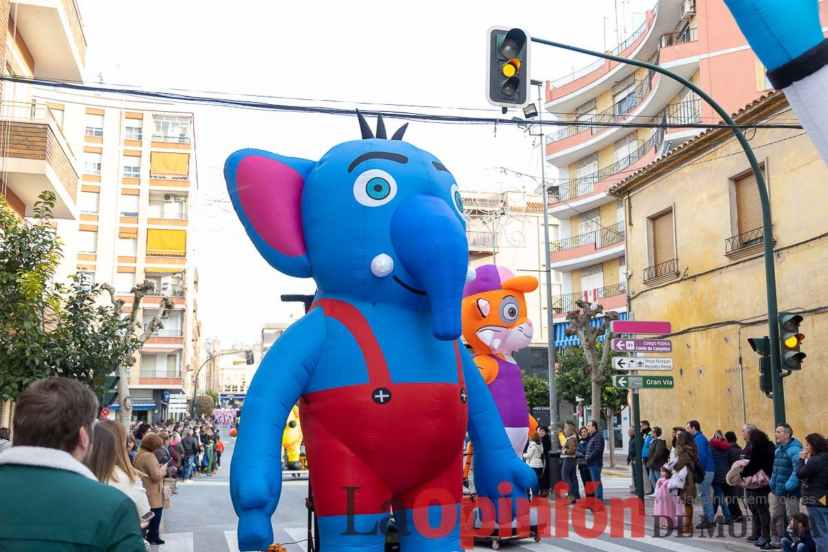 Los niños toman las calles de Cehegín en su desfile de Carnaval