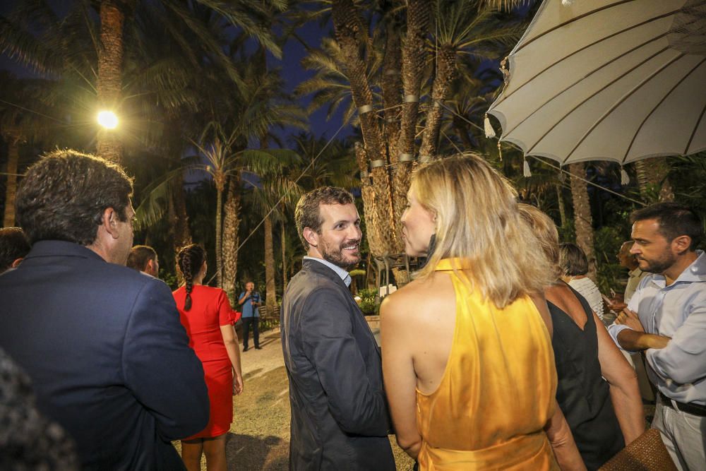 Pablo Casado acude a una celebración familar celebrada en el Huerto del Cura