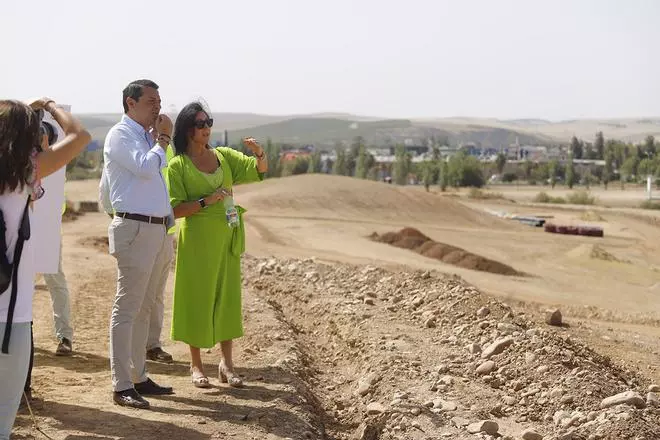 Las obras de la segunda fase del Parque de Levante, en imágenes