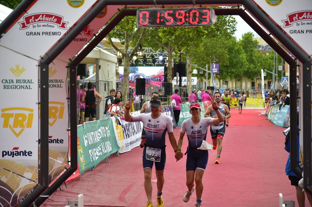 Llegada del triatlón de Fuente Álamo (I)