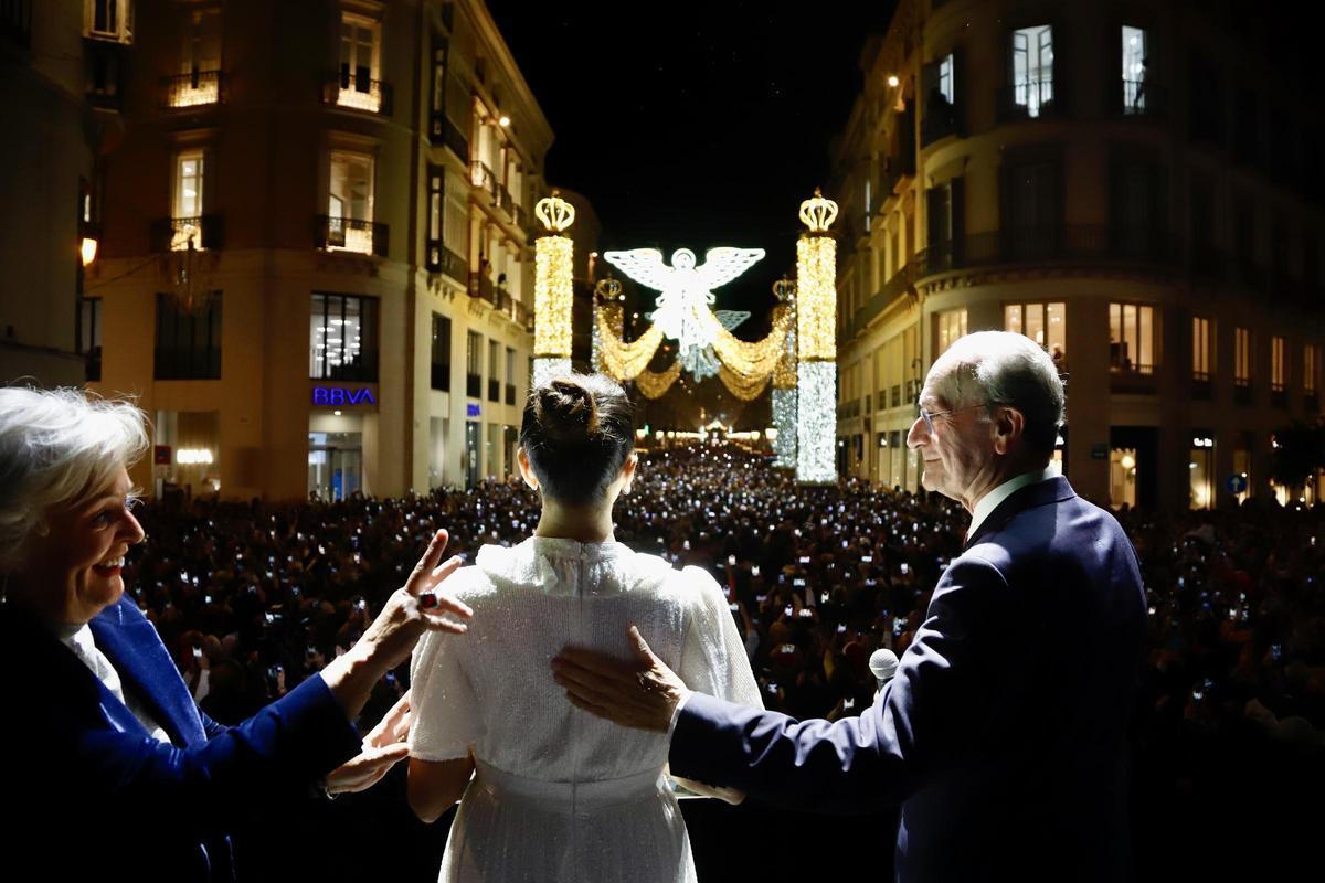 Navidad en Málaga | La calle Larios enciende sus luces de Navidad