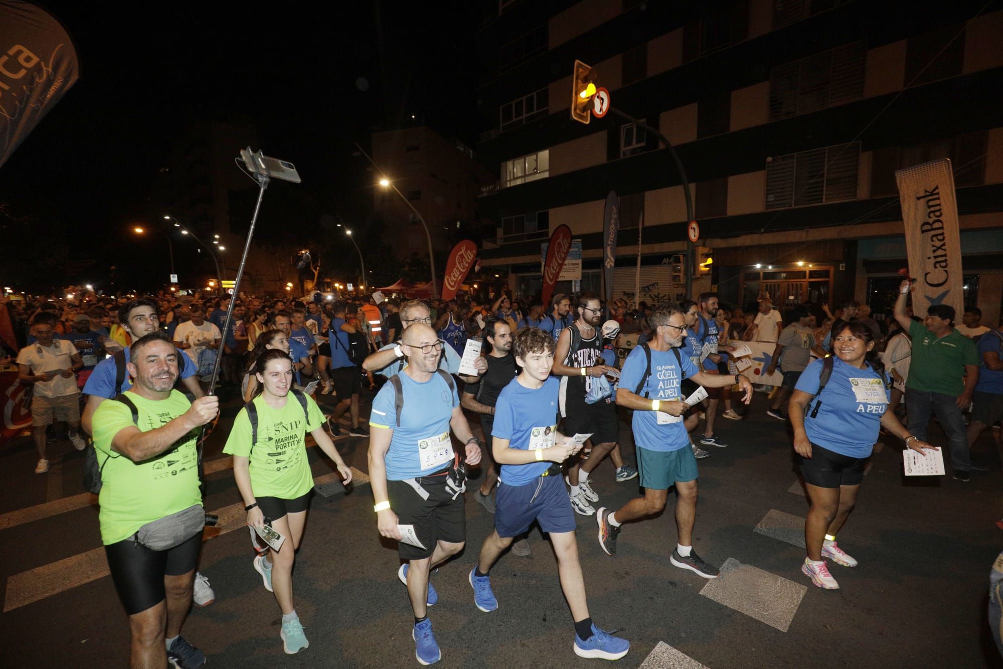 FOTOS | Casi 7.000 participantes en la tradicional caminata Des Güell a Lluc a Peu