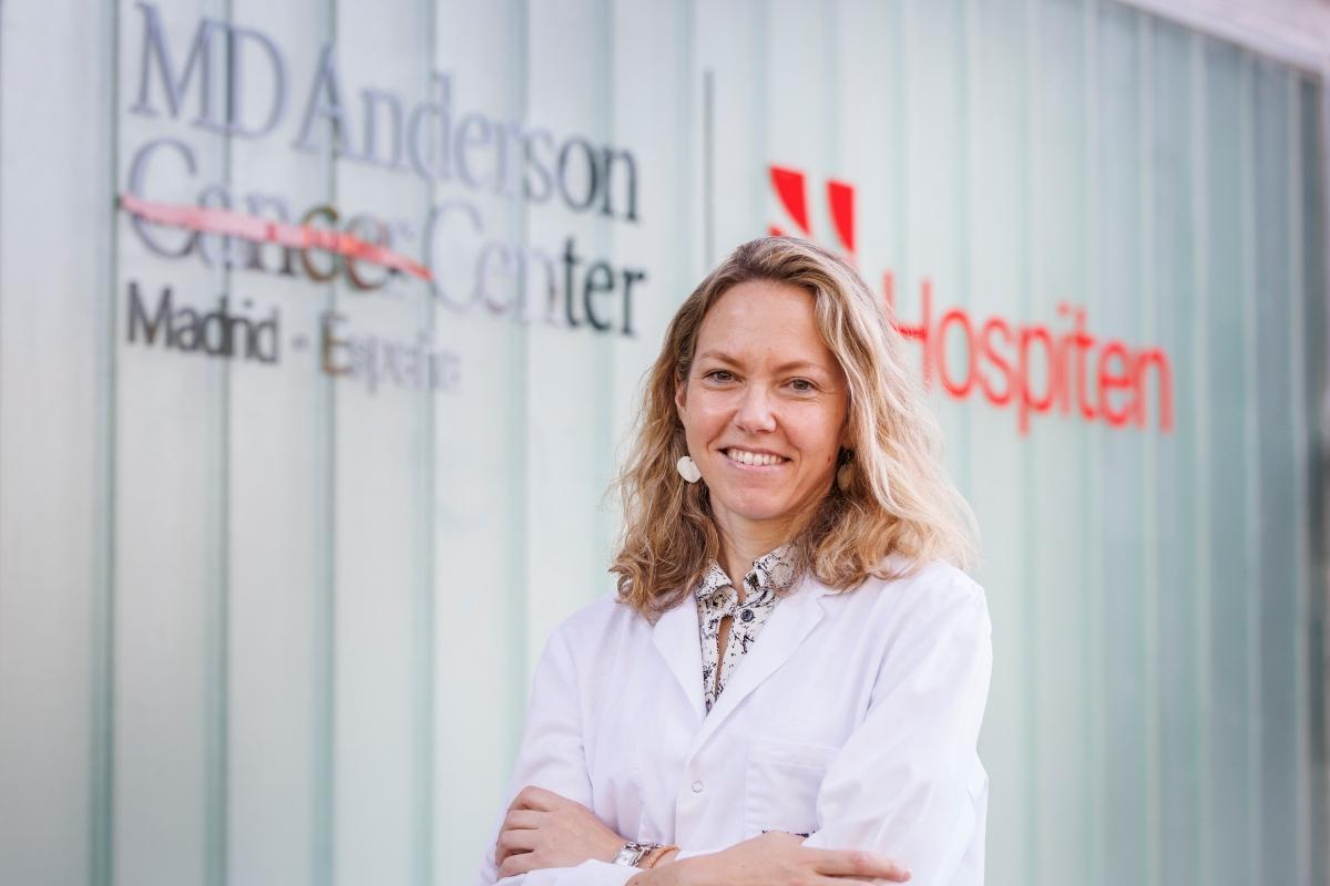 La doctora Olwen Leaman, Jefa de Servicio de Oncología Radioterápica del MD Anderson Cancer Madrid-Hospiten