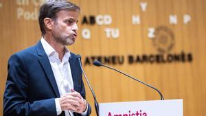 El candidato de los Comuns a las europeas, Jaume Asens