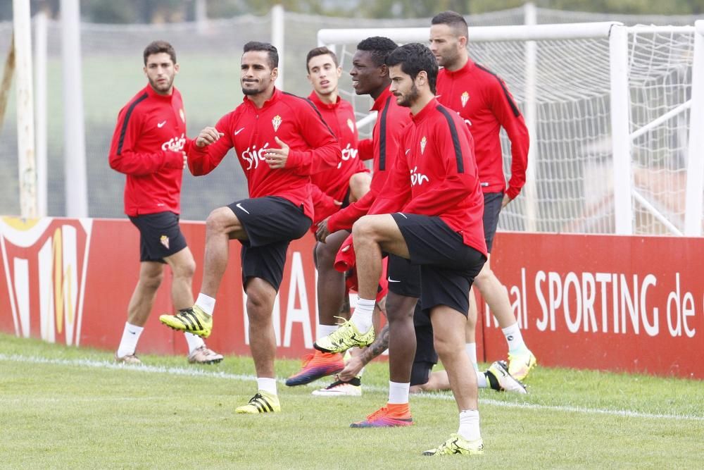 Entrenamiento del Sporting